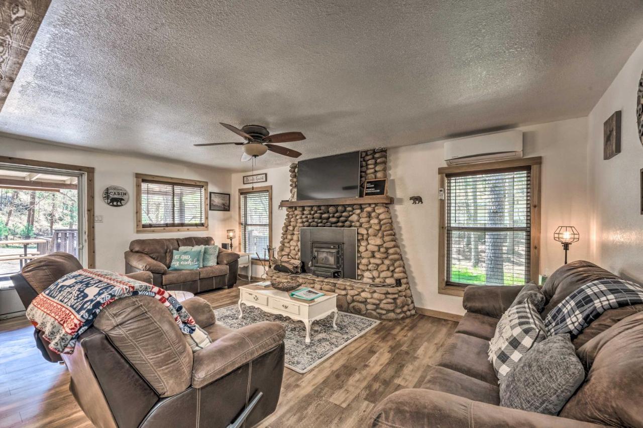 Tranquil Cabin With Stream And Deck Near Dtwn Ruidoso! Exterior photo