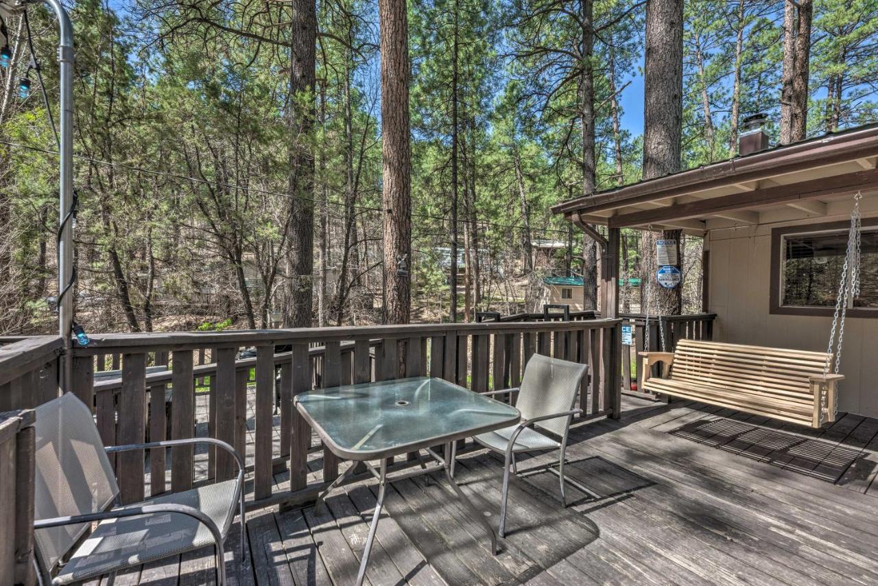 Tranquil Cabin With Stream And Deck Near Dtwn Ruidoso! Exterior photo