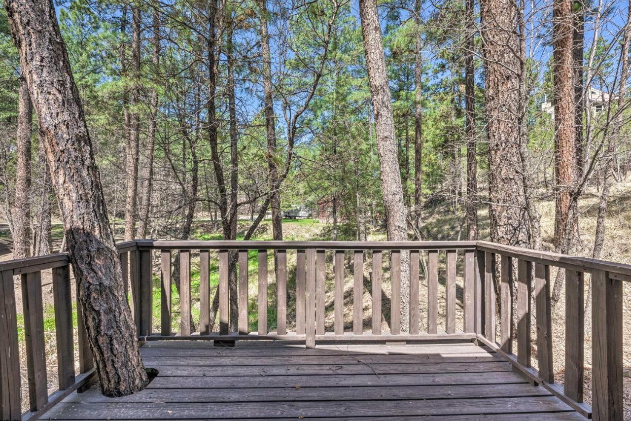 Tranquil Cabin With Stream And Deck Near Dtwn Ruidoso! Exterior photo