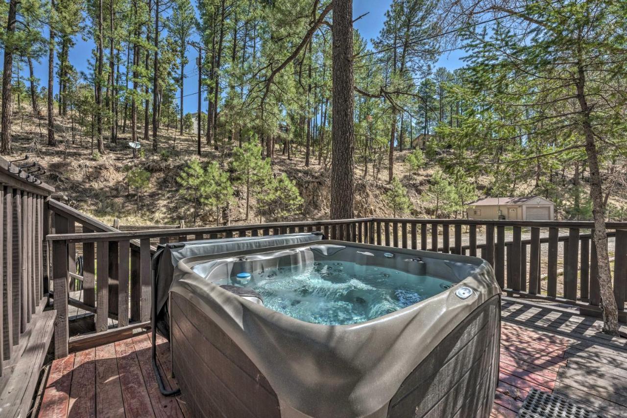 Tranquil Cabin With Stream And Deck Near Dtwn Ruidoso! Exterior photo